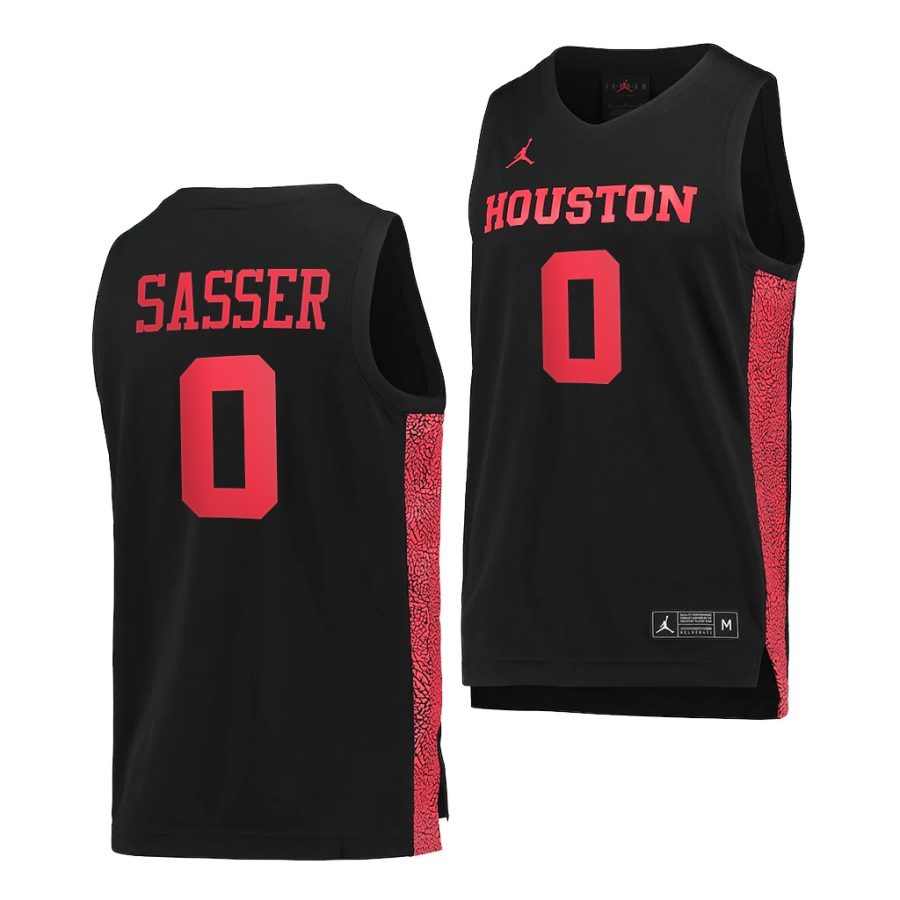 marcus sasser houston cougars commemorative classic 2021 22 jersey