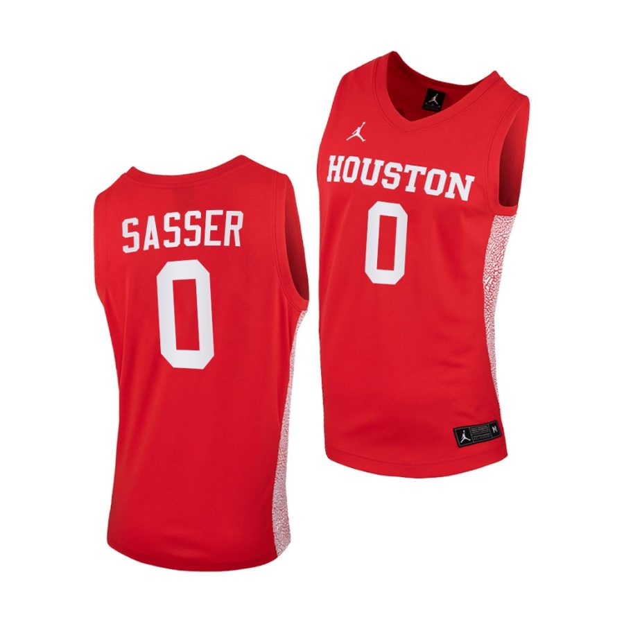 marcus sasser red replica men jersey