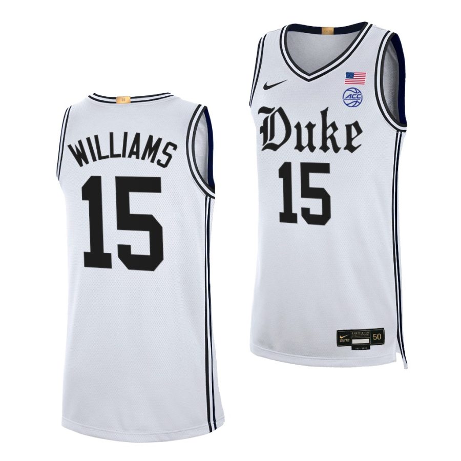 mark williams duke blue devils the brotherhood 2021 22 limited basketball jersey