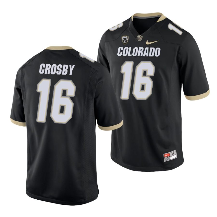 mason crosby black college football men's jersey