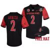 matt araiza san diego state aztecs black 2021 frisco bowl cfp jersey