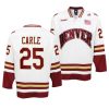 matt carle nhl lightning college hockey white premier jersey