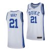 matthew hurt white replica men's jersey