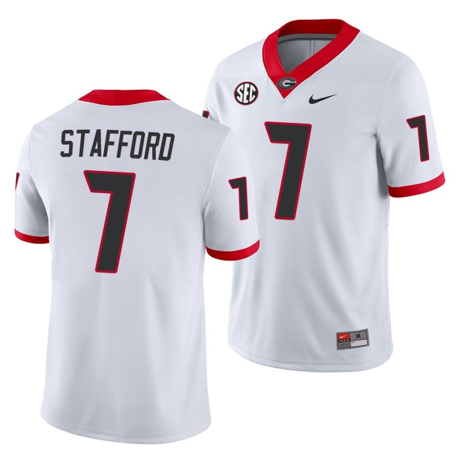 matthew stafford white away men's jersey