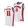 micah potter white replica men jersey