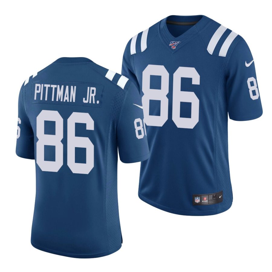 michael pittman jr. blue 2020 nfl draft men's jersey 1