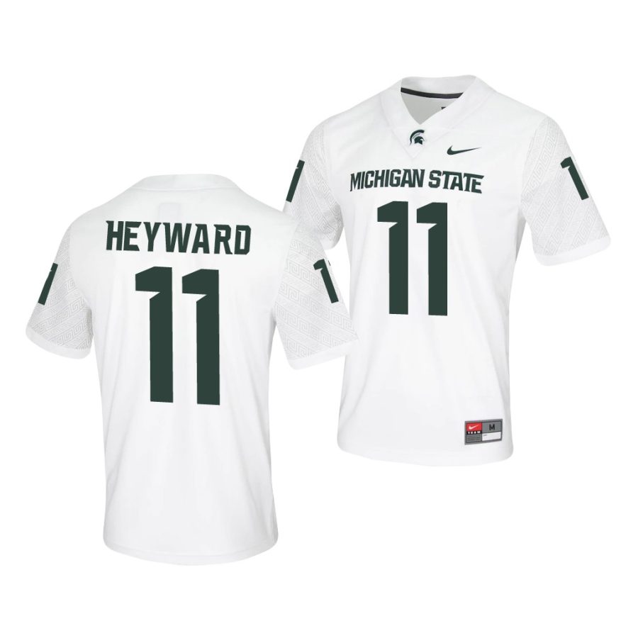 michigan state spartans connor heyward white untouchable men's jersey