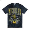 michigan wolverines black 2021 march madness h champs vintage men t shirt