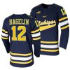 michigan wolverines carl hagelin college hockey navy alumni jersey