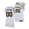 michigan wolverines custom 2021 big ten regular season champions blm white jersey