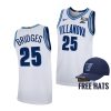 mikal bridges villanova wildcats white home nba alumni jersey