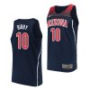 mike bibby navy college basketball arizona wildcats jersey