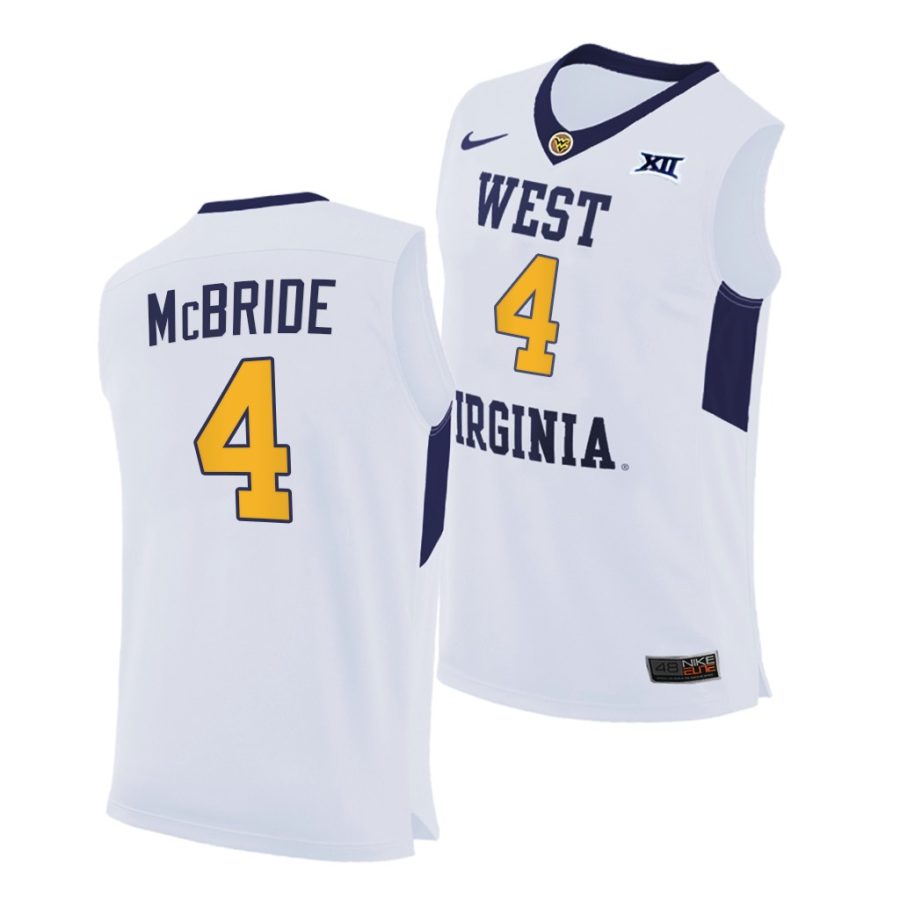 miles mcbride west virginia mountaineers white home 2020 21 authentic jersey