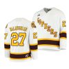 minnesota golden gophers blake mclaughlin 2021 b1g tournament championship white throwback jersey