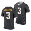 minnesota golden gophers mj anderson gray legend men's jersey