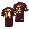 mississippi state bulldogs nathaniel watson maroon special game premier football jersey