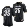 mister williams black college football men's jersey