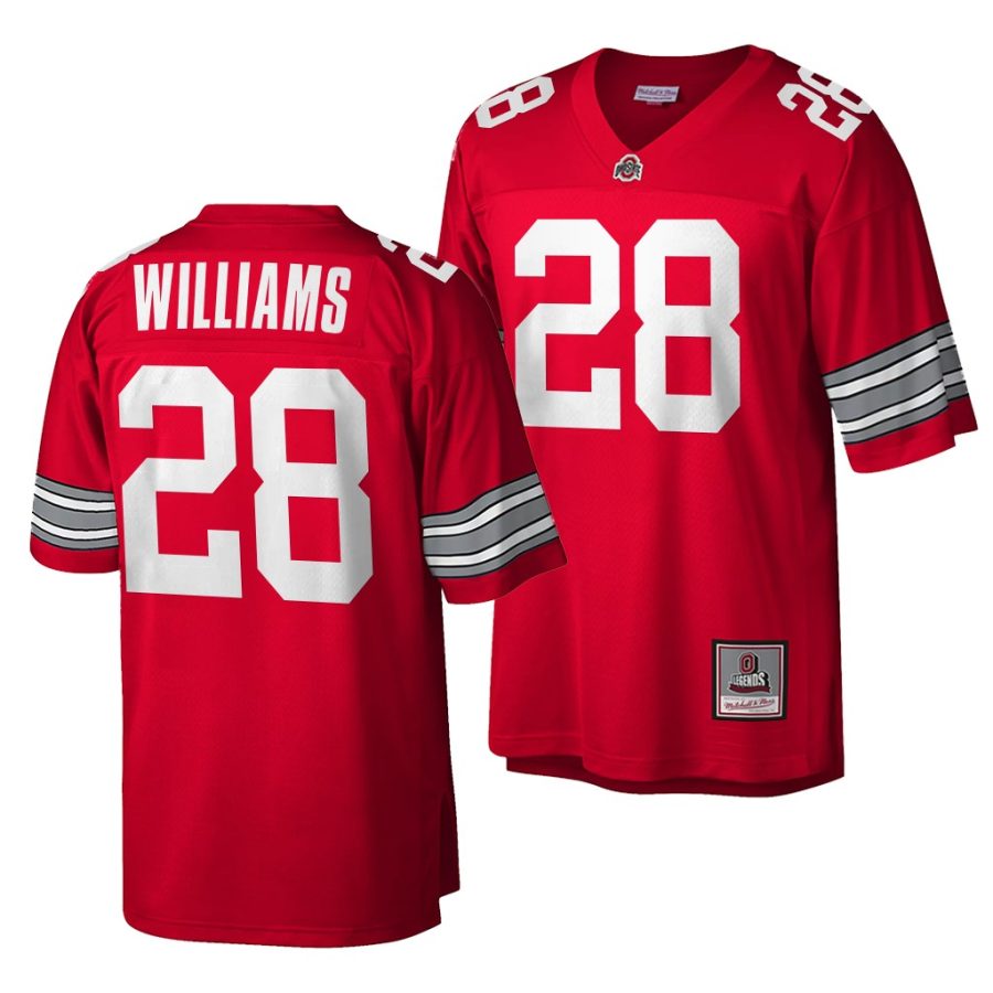 miyan williams ohio state buckeyes throwback 2021 22 jersey