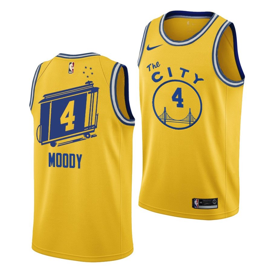 moses moody warriors 2021 gold classic edition 2021 nba draft jersey