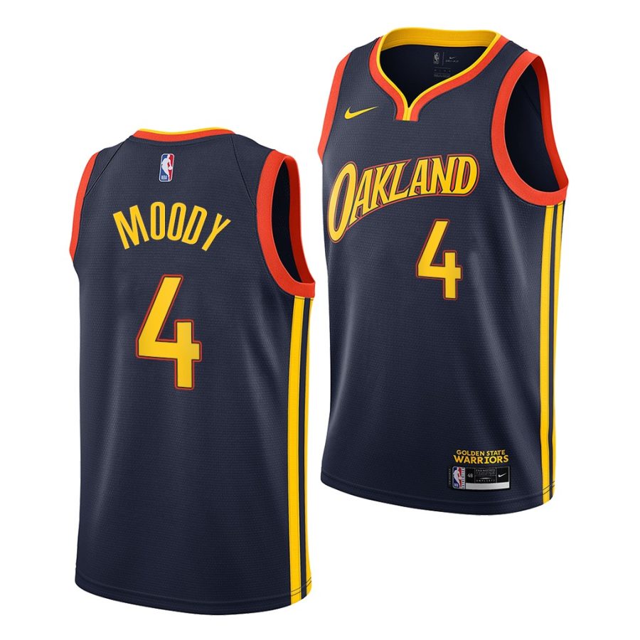 moses moody warriors 2021 navy city edition 2021 nba draft jersey