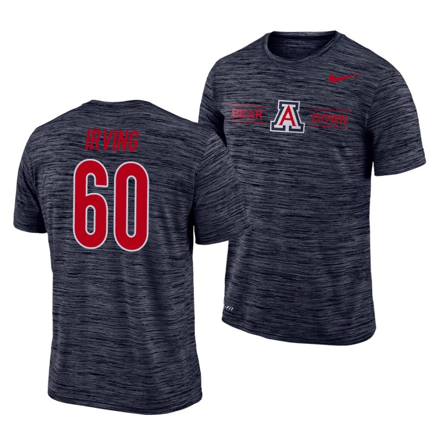 mykee irving navy gfx velocity arizona wildcats shirt