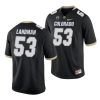 nate landman black college football men's jersey