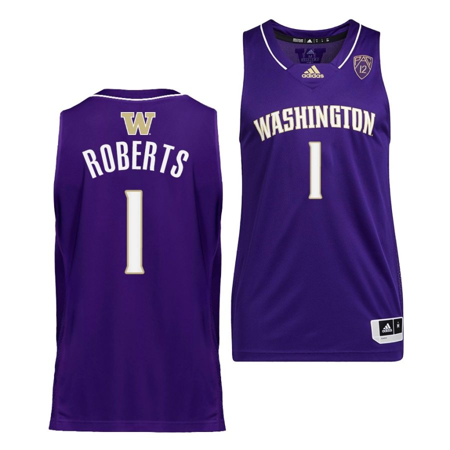 nate roberts washington huskies college basketball 2022 jersey