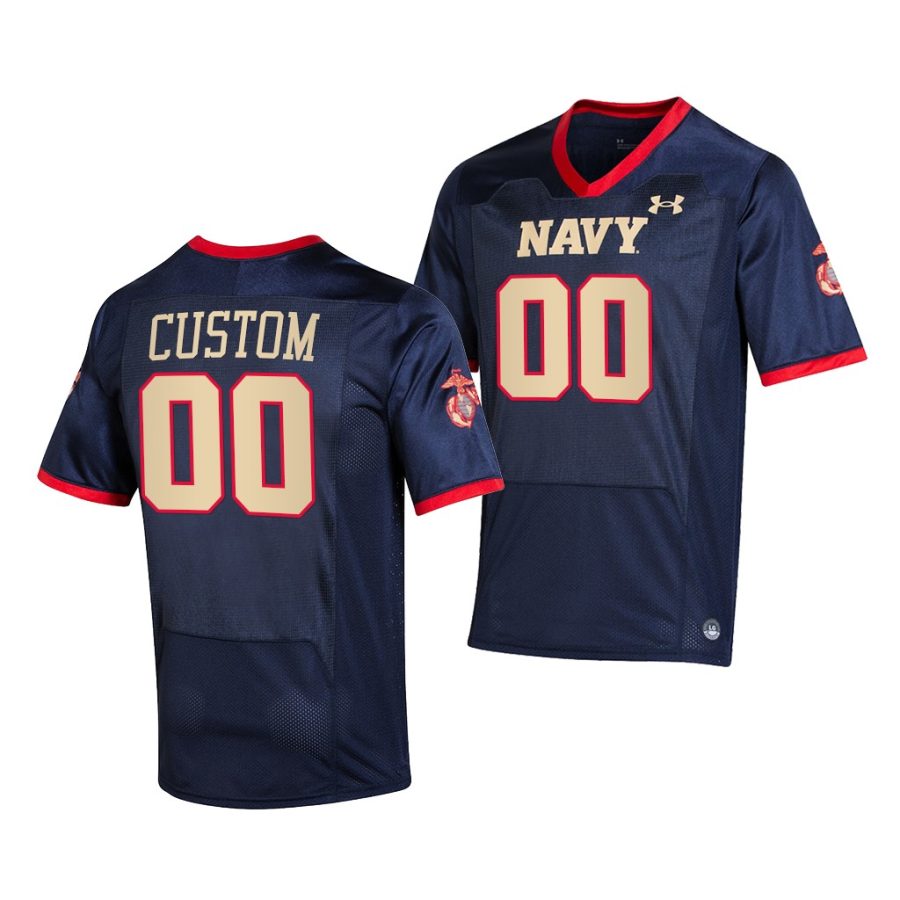 navy midshipmen custom 2021 special game usmc premie men jersey