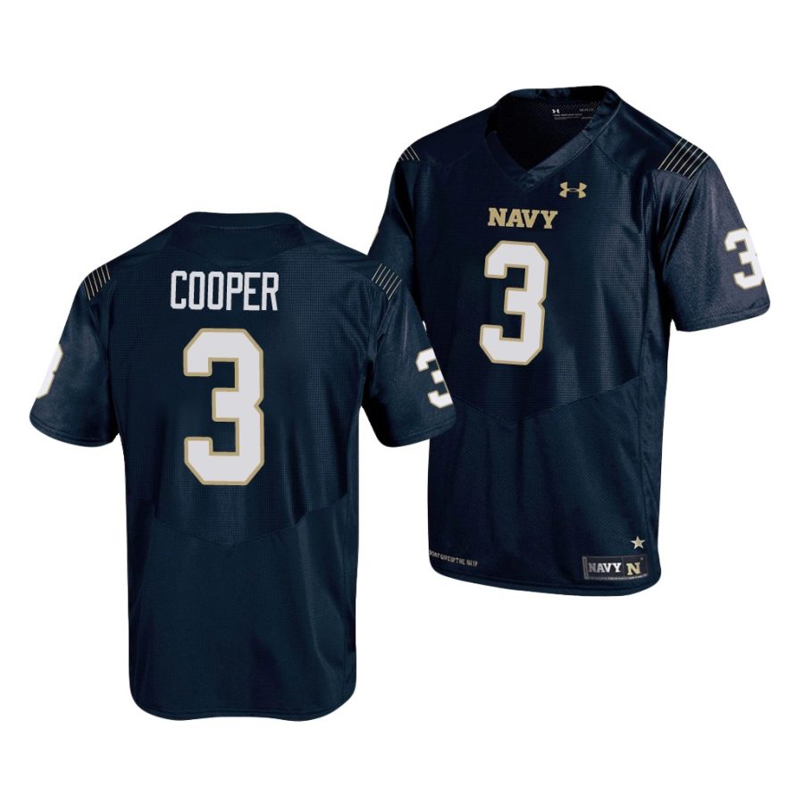 navy midshipmen mychal cooper navy replica men's jersey