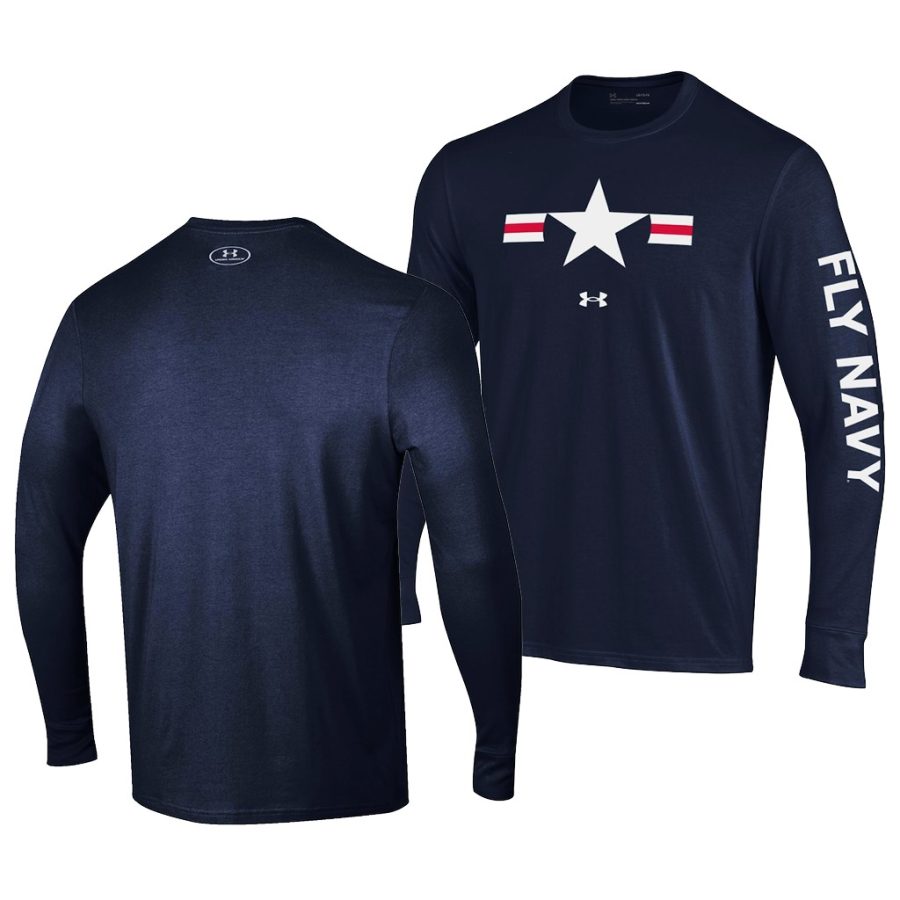 navy rivalry fly navy special game2 hit long sleeve midshipmen shirt