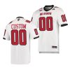 nc state wolfpack custom white college football jersey