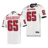 nc state wolfpack garrett bradbury white college football nfl alumni jersey