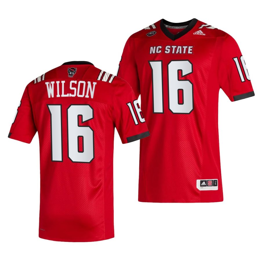 nc state wolfpack russell wilson red college football nfl alumni jersey