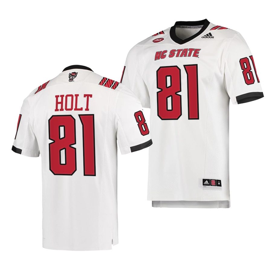 nc state wolfpack torry holt white college football alumni jersey