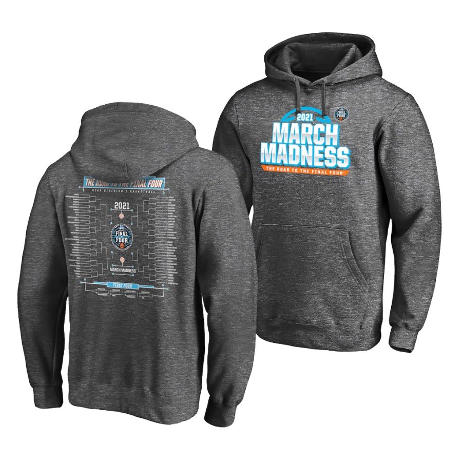 ncaa charcoal 2021 march madness bracket men hoodie