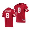 nebraska cornhuskers logan smothers scarlet premier men's jersey