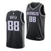 neemias queta kings 2021 black statement edition 2021 nba draft jersey