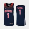 nico mannion navy replica youth jersey