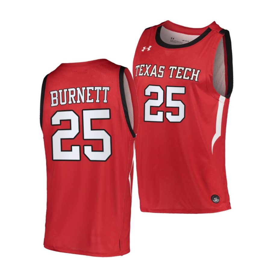 nimari burnett red alternate men jersey