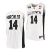 noah horchler white college basketball 2021 22blm jersey