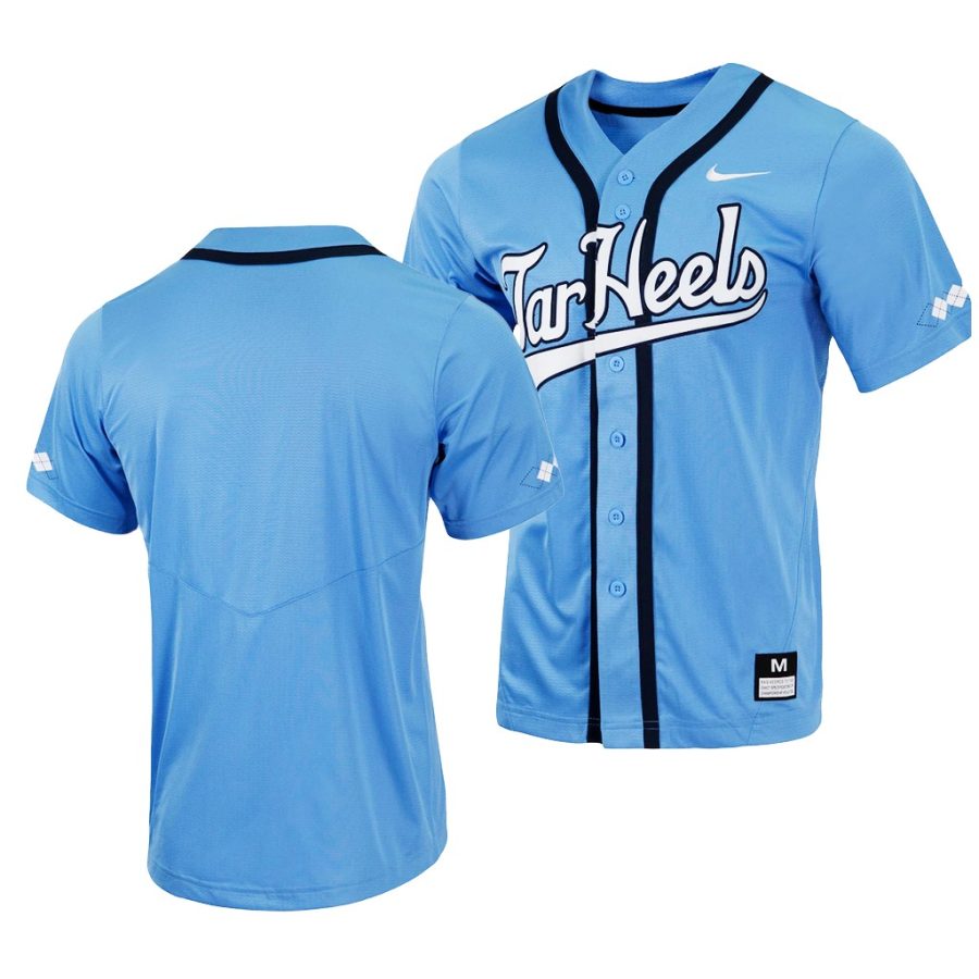 north carolina tar heels blue college baseball replica jersey