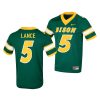 north dakota state bison trey lance green game college football jersey