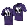 northwestern wildcats rashawn slater purple replica college football jersey