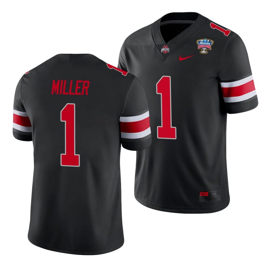 ohio state buckeyes braxton miller black 2021 sugar bowl college football jersey