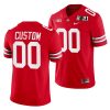 ohio state buckeyes custom scarlet 2021 sugar bowl champions college football playoff college football playoff jersey