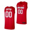 ohio state buckeyes custom scarlet alumni limited basketball jersey