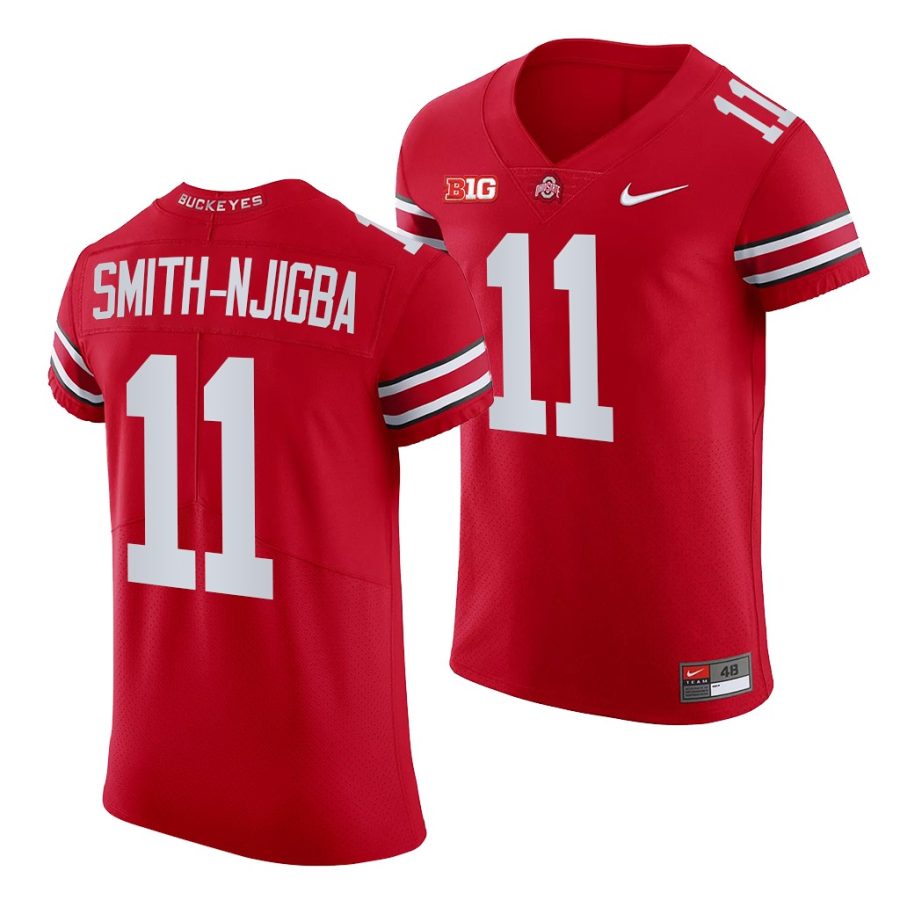 ohio state buckeyes jaxon smith njigba all scarlet college football elite jersey