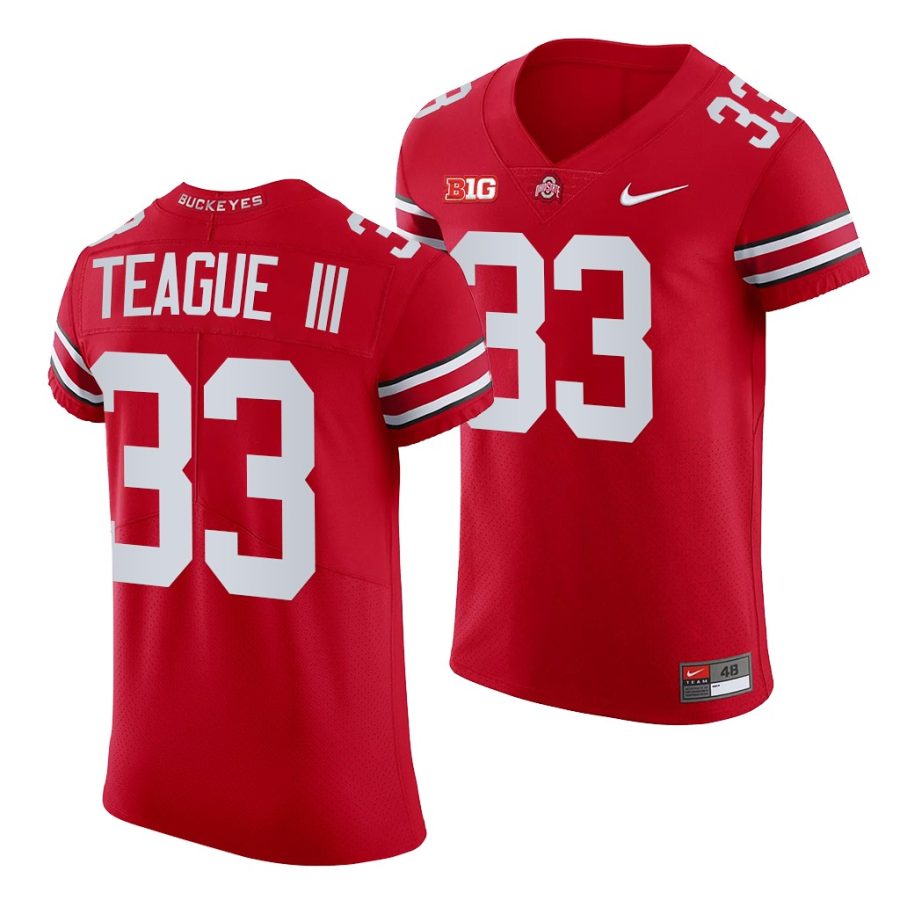 ohio state buckeyes master teague iii all scarlet college football elite jersey