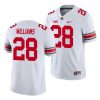 ohio state buckeyes miyan williams white game men's jersey