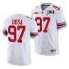 ohio state buckeyes nick bosa white 2021 sugar bowl champions college football playoff college football playoff jersey 0